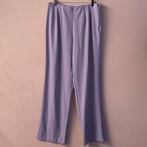 Vintage Nouveaux Light Purple Straight Leg Pants Size 12 NWT